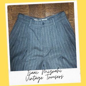 isaac mizrahi pinstriped pants